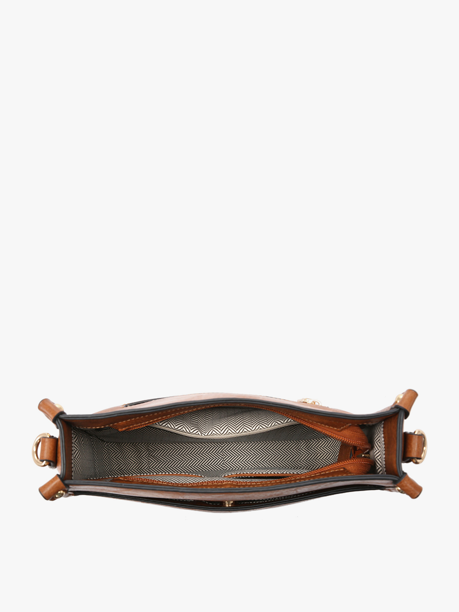 Chloe Woven Straw Crossbody Bag