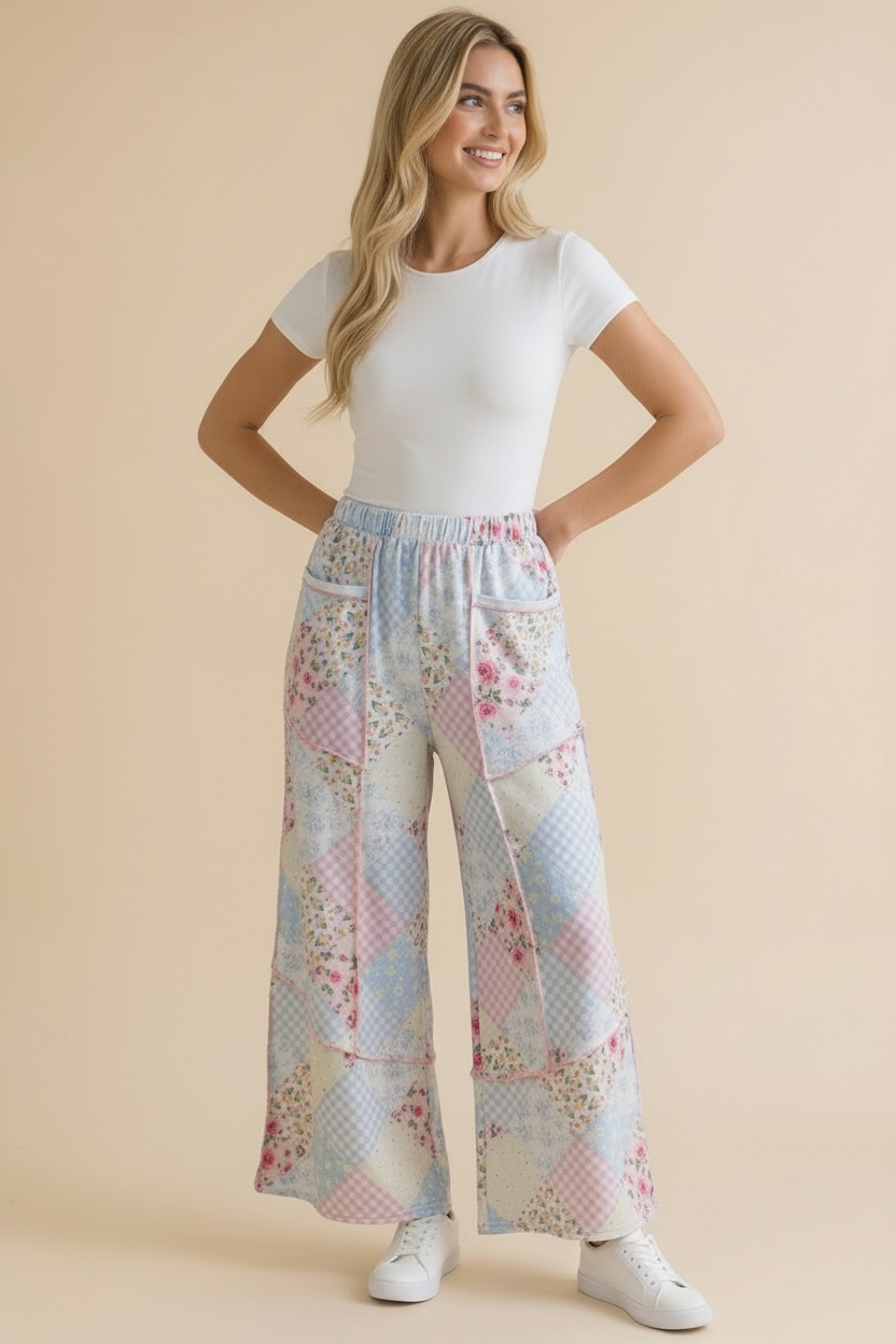 Meadow Patchwork Lounge Pants