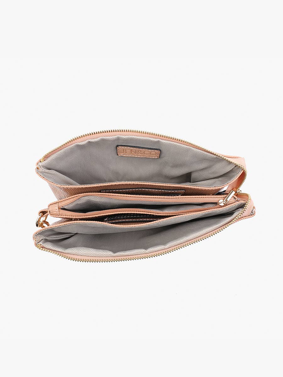 Izzy Textured Crossbody with Statement Strap