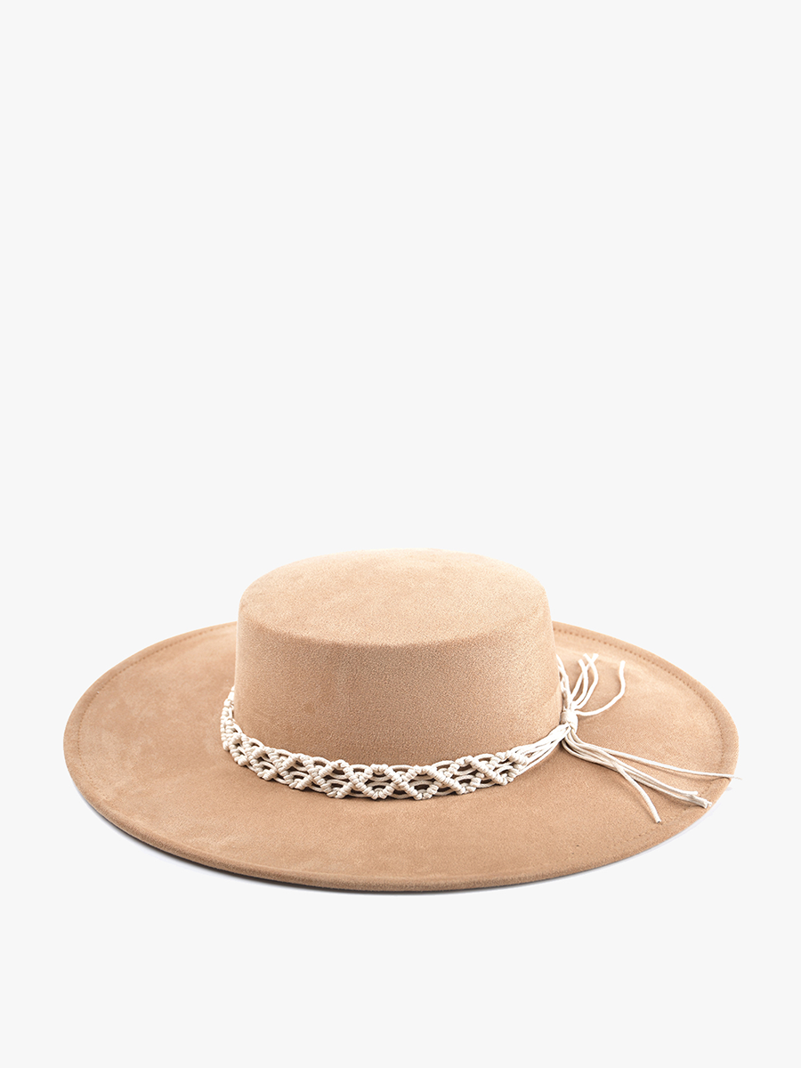 Jazzlyn Faux Suede Hat