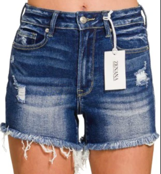 Everyday Edge Denim Shorts