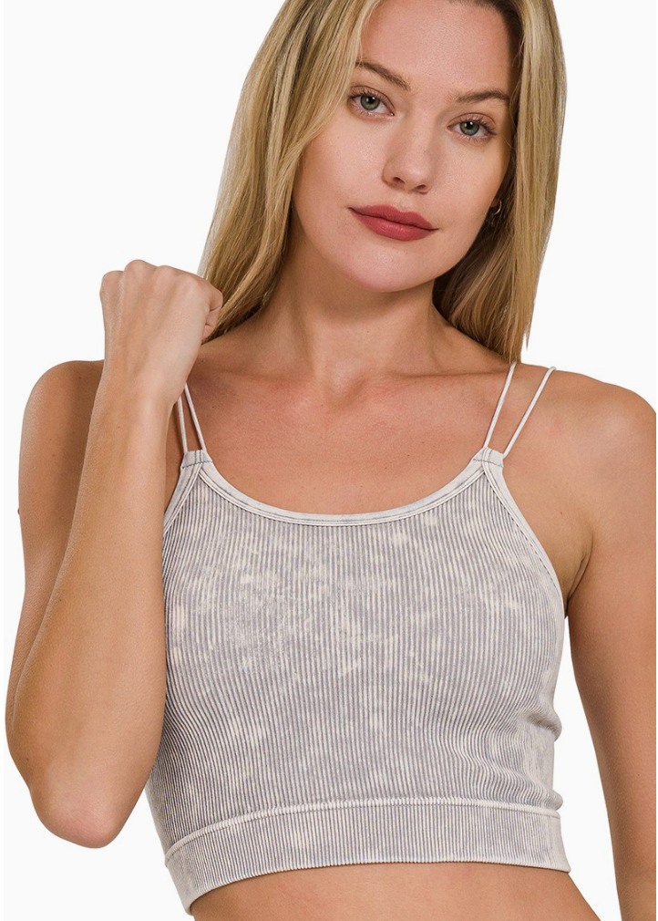 Everyday Layers Washed Double Strap Brami