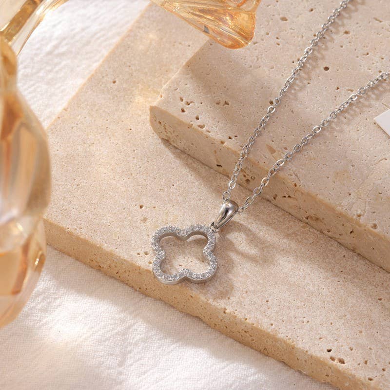 Lucky Clover Tarnish-Free Necklace