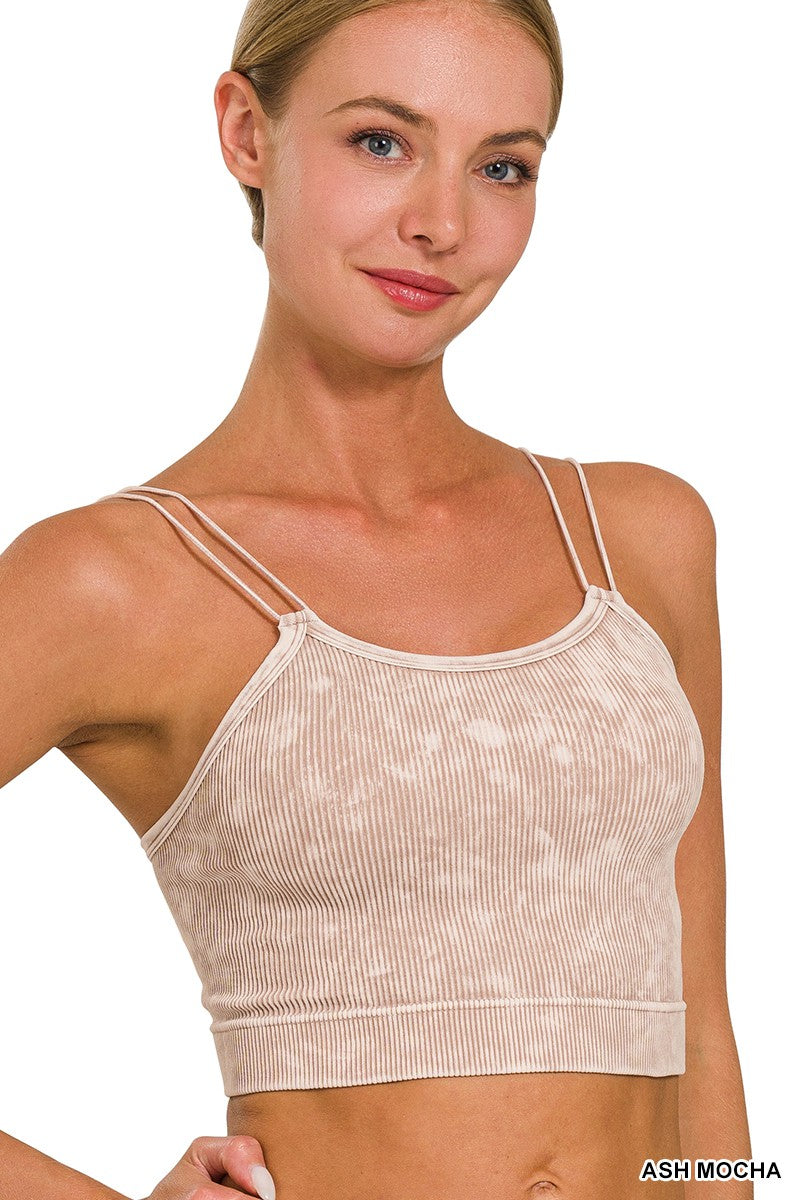 Everyday Layers Washed Double Strap Brami