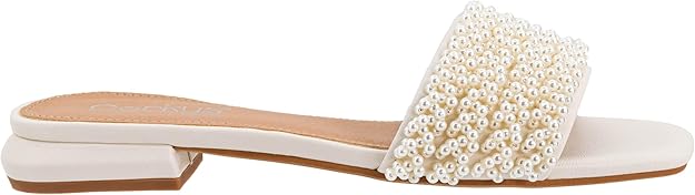Corkys Pearl Elegance Slide Sandals