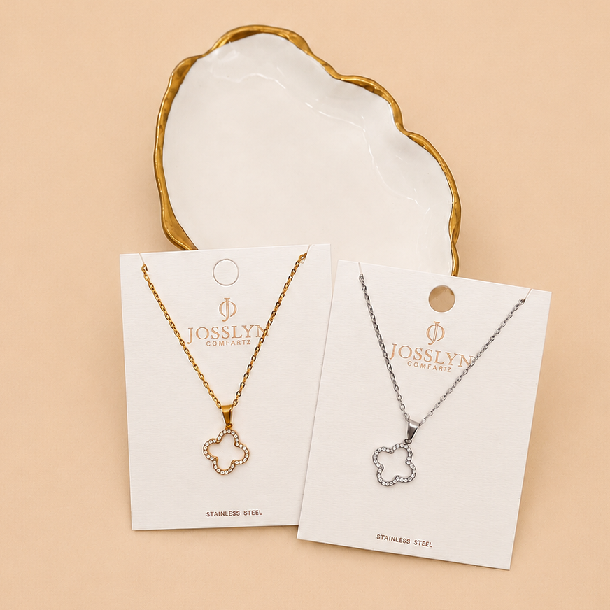 Lucky Clover Tarnish-Free Necklace