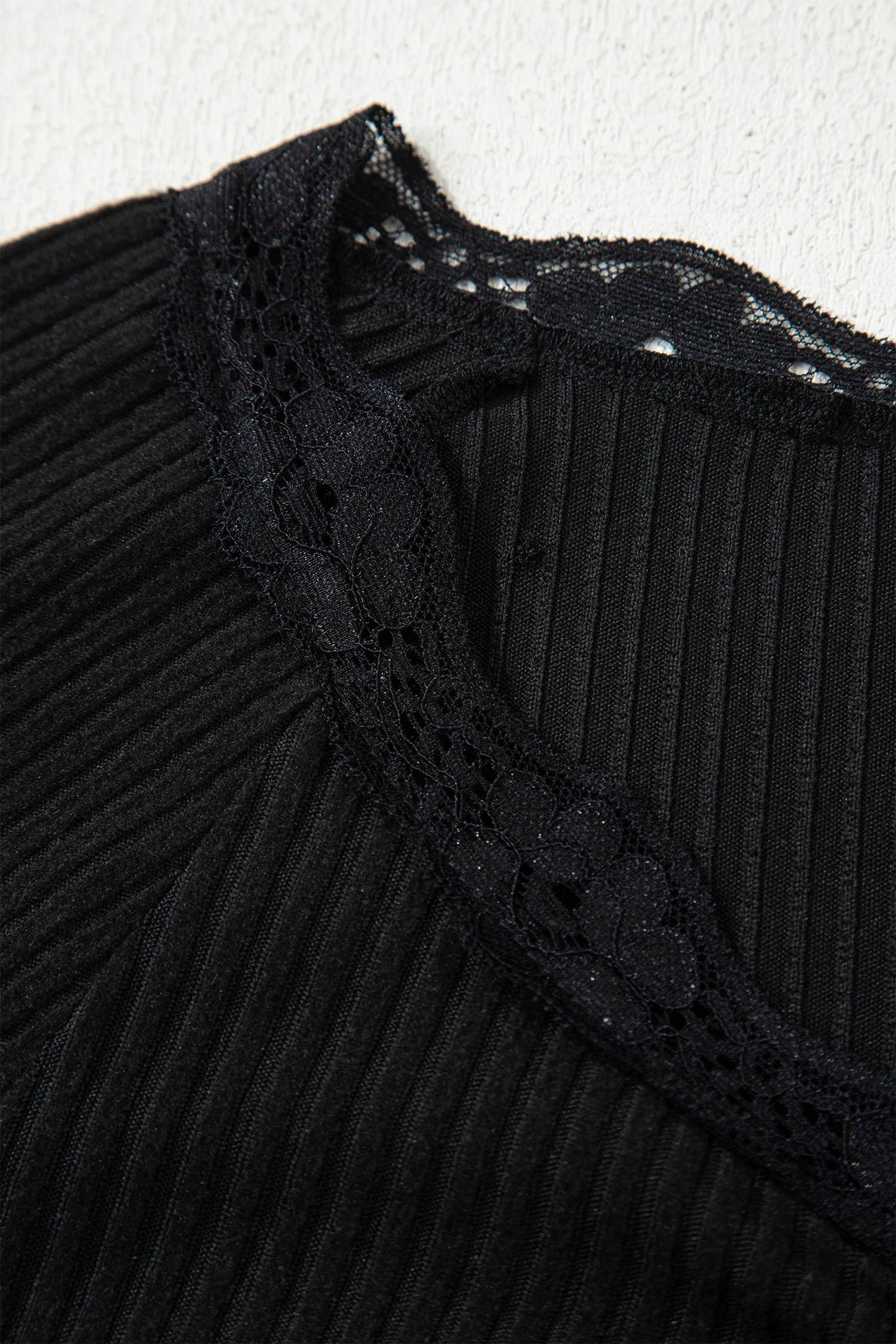 Grace & Lace Ribbed Henley Top