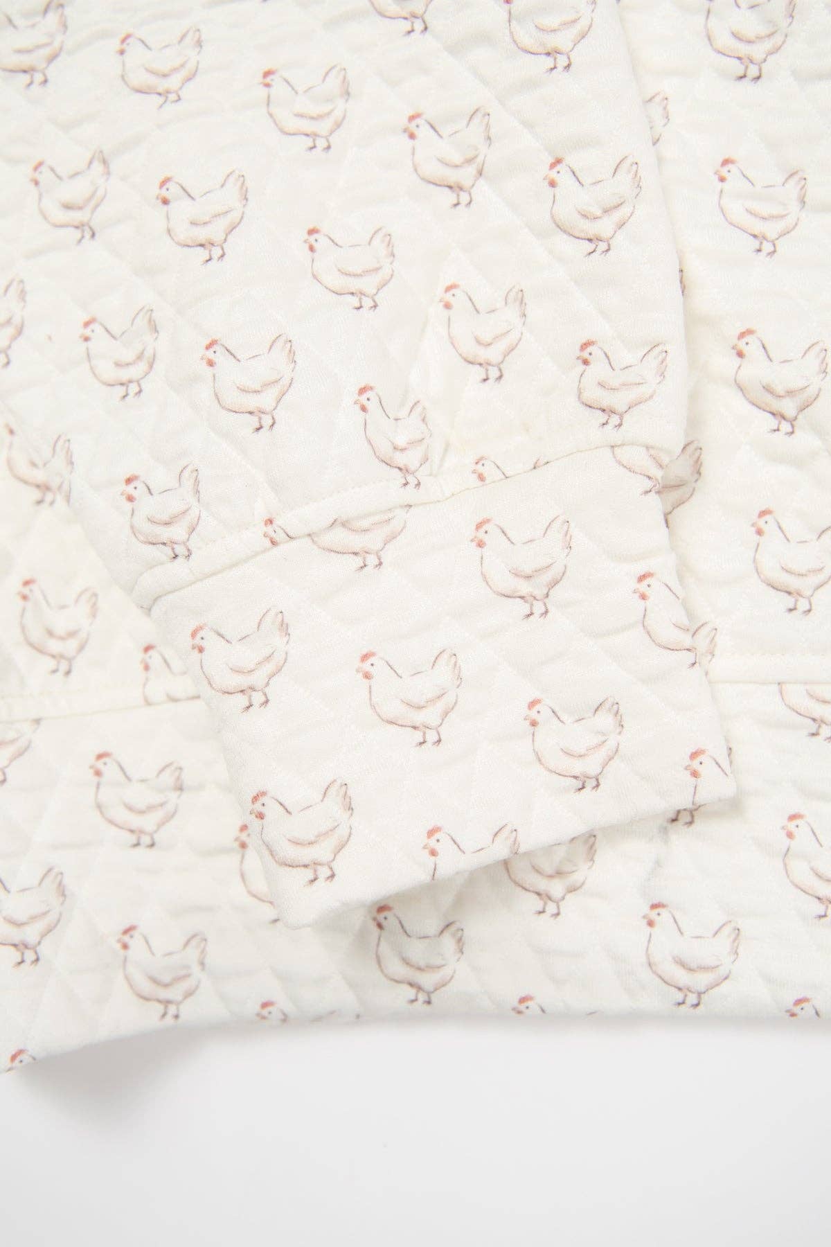 Cozy Coop Quilted Chicken Sweater