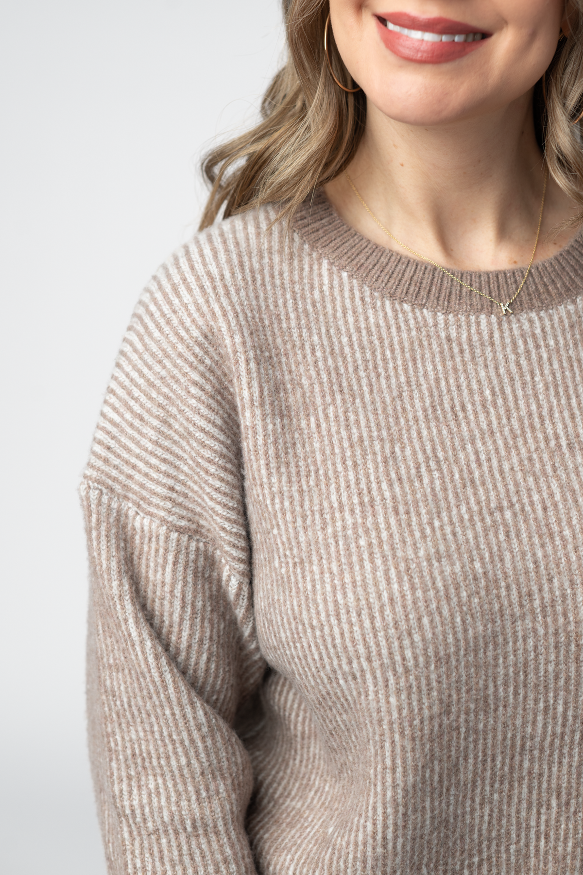 Mocha Cloud Soft Knit Sweater