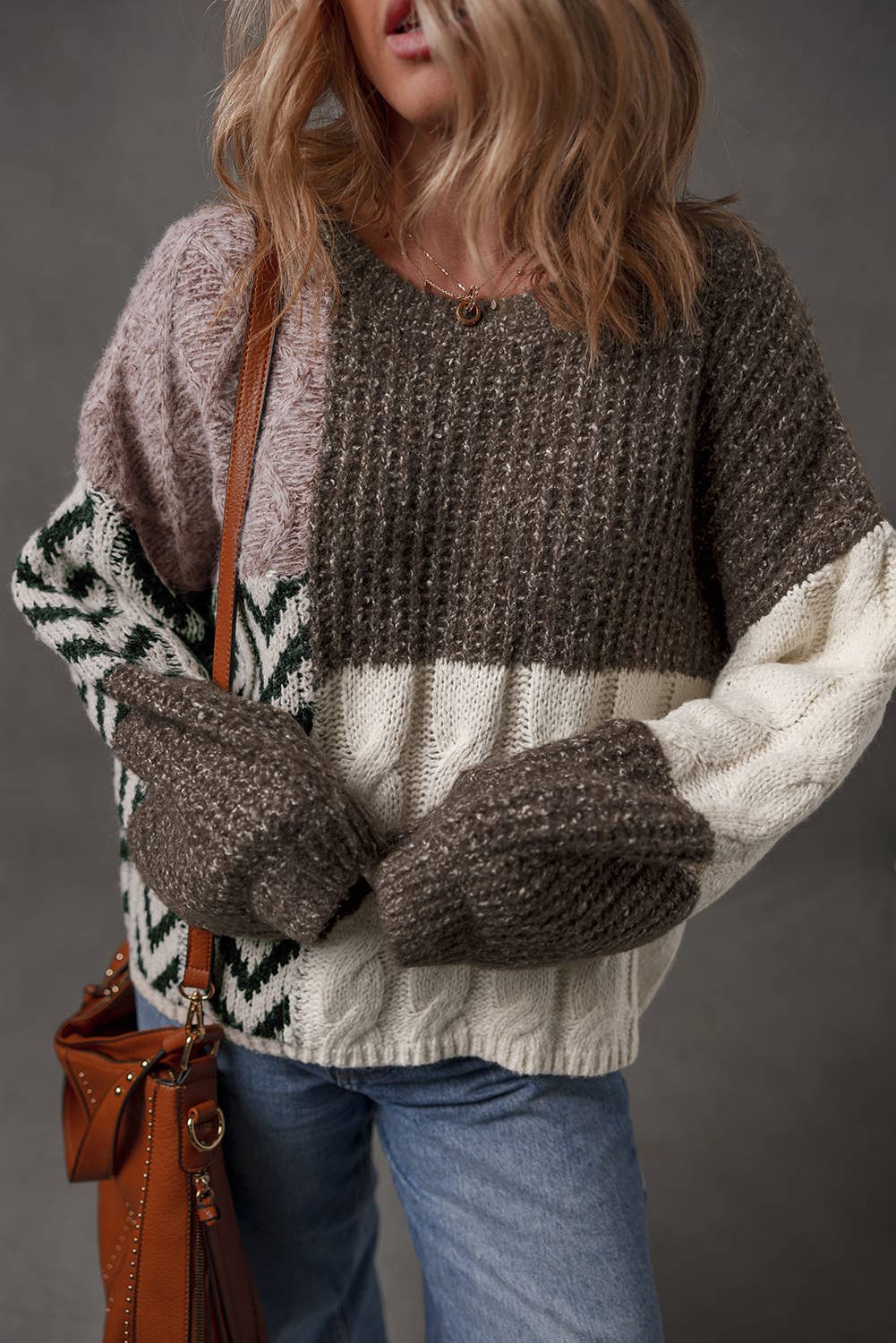 Fireside Colorblock Knit Sweater