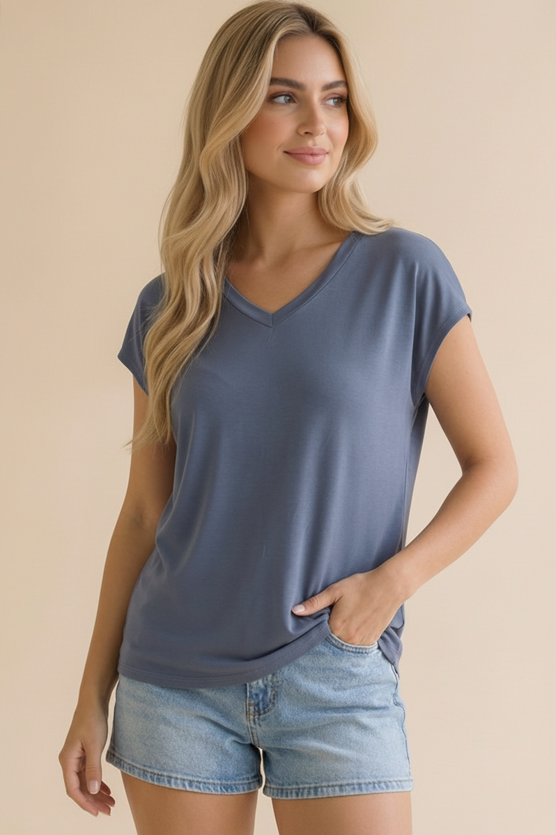 Everyday Grace V-neck Tee
