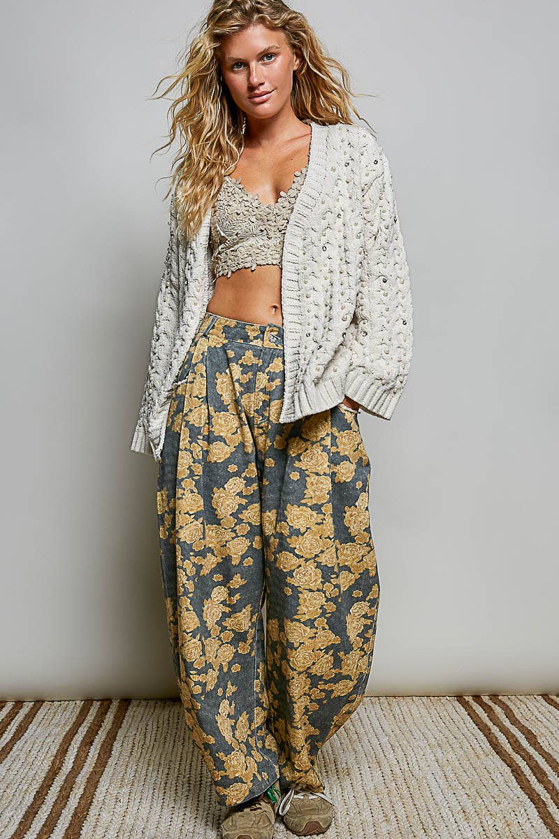 Pearls & Prosecco Chenille Cardigan