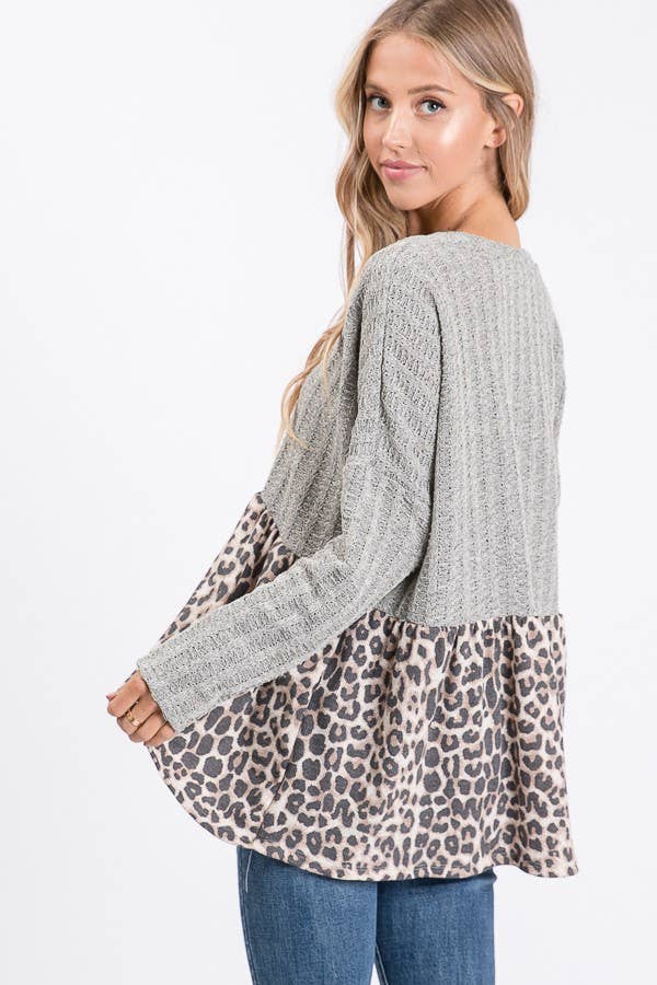 Wild at Heart Sweater Knit Tunic