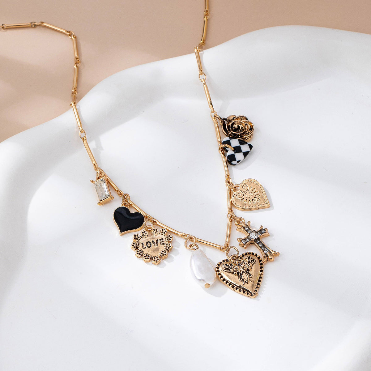 Golden Keepsakes Charm Necklace