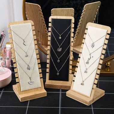 High Quality Upright Multi-Chain Necklace Jewelry Stand