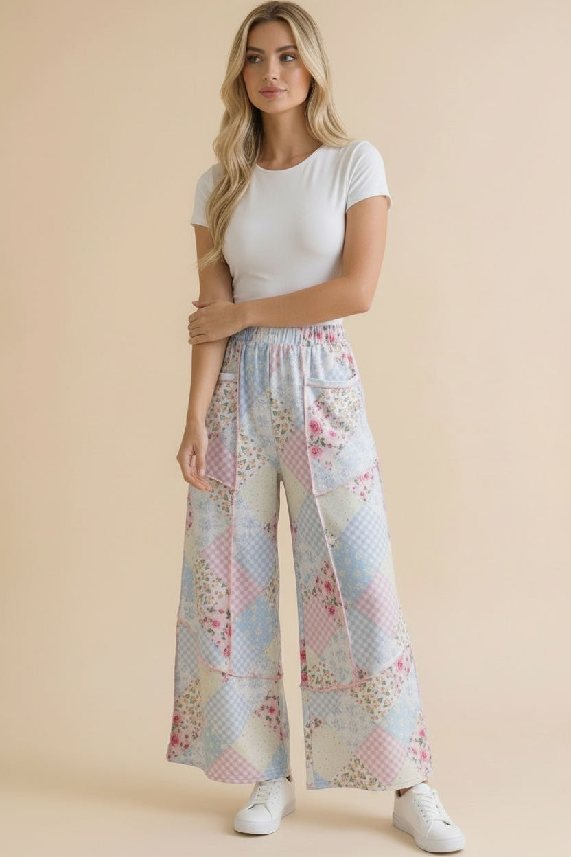 Meadow Patchwork Lounge Pants