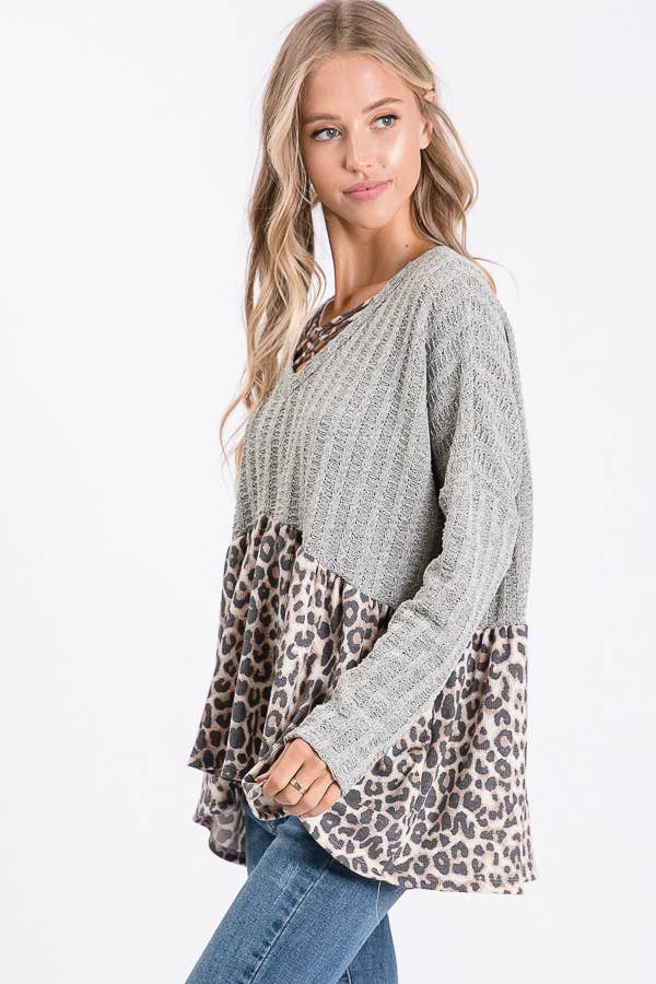 Wild at Heart Sweater Knit Tunic
