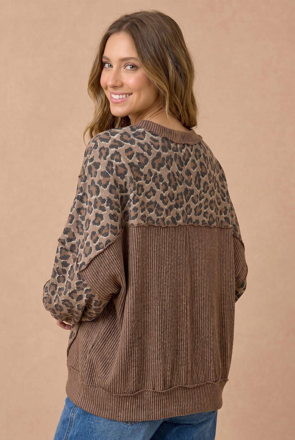 Wild Side Leopard Pullover