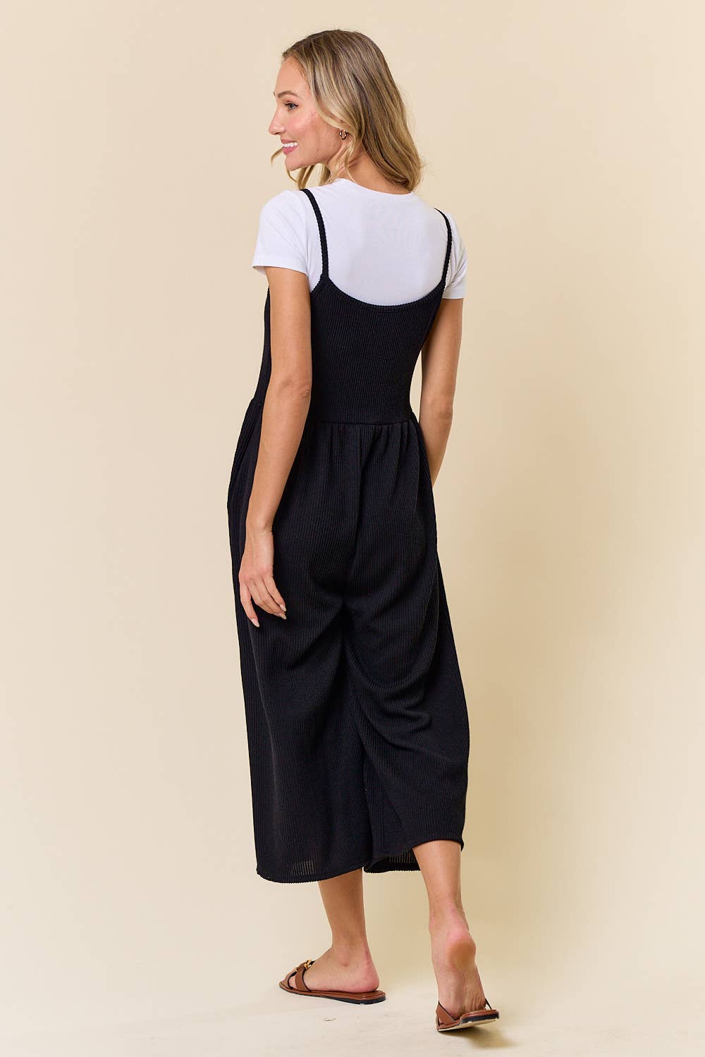 Everyday Chic Button Front Jumpsuit