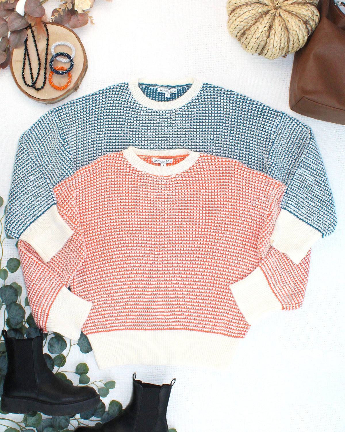 Charlotte Sunset Knit Sweater