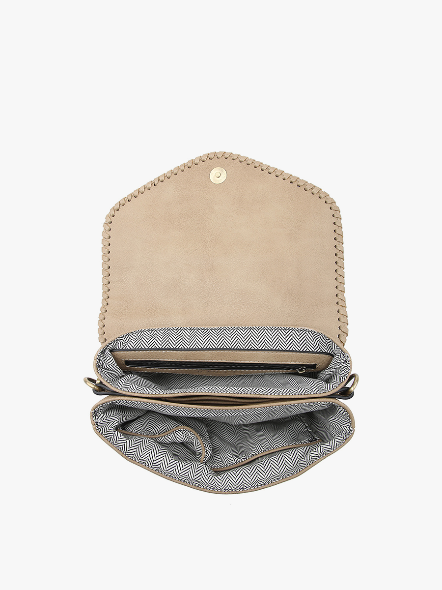Sloane Whipstitch Tassel Crossbody