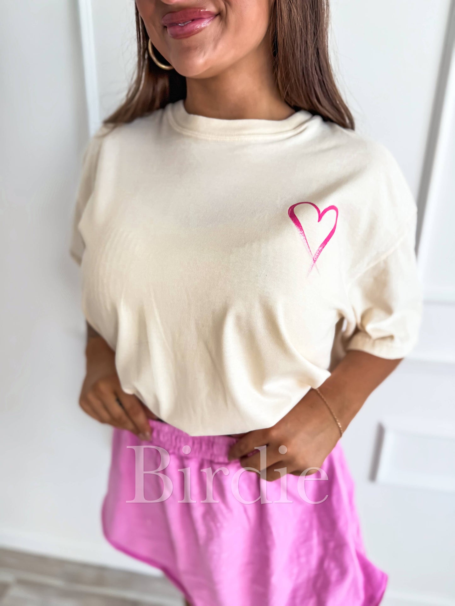 Heaven on my Bucket List Graphic Oversized Tee