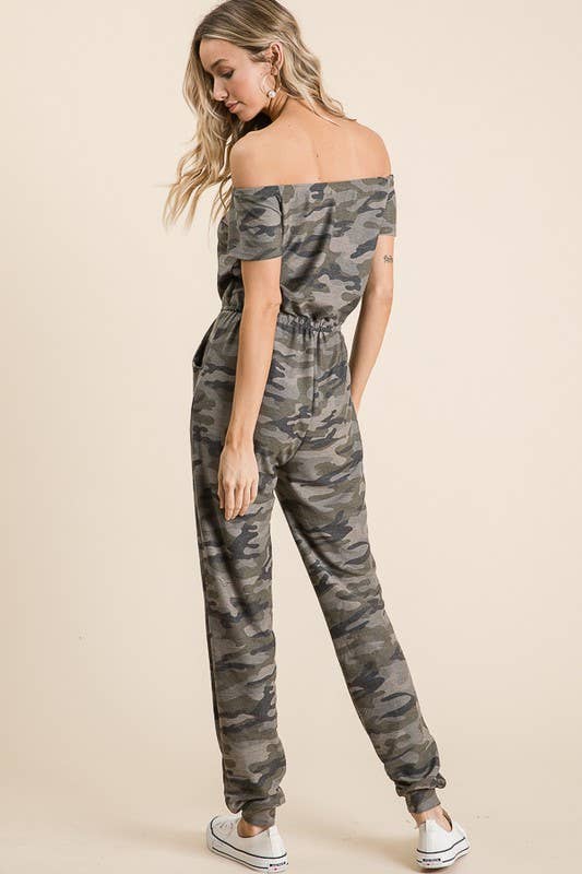 Weekend Wanderer Camo Jumpsuit