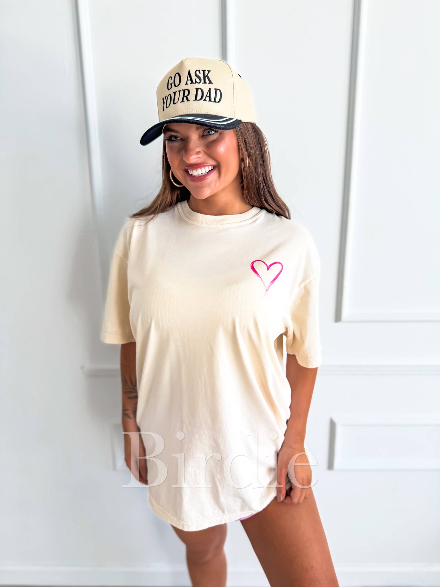 Heaven on my Bucket List Graphic Oversized Tee