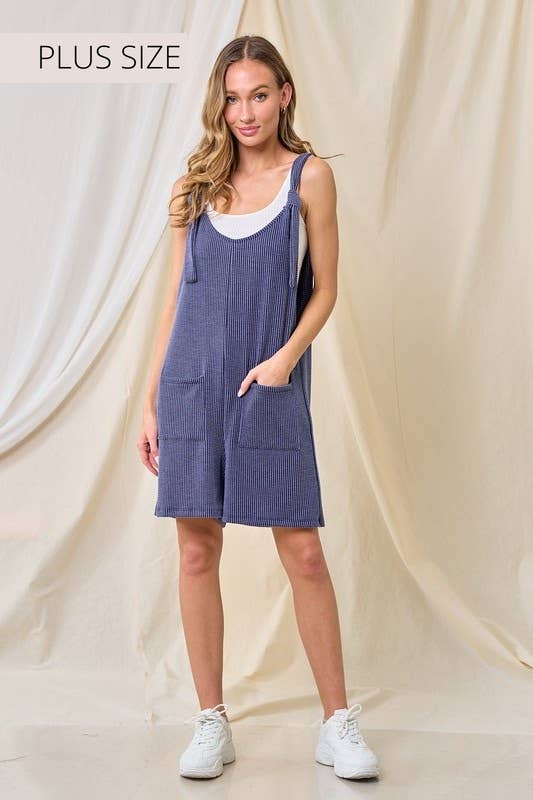 Everyday Ease Ribbed Romper