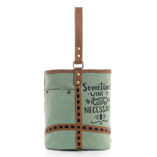 Sometimes Wine Is Necessary Double Wine Tote