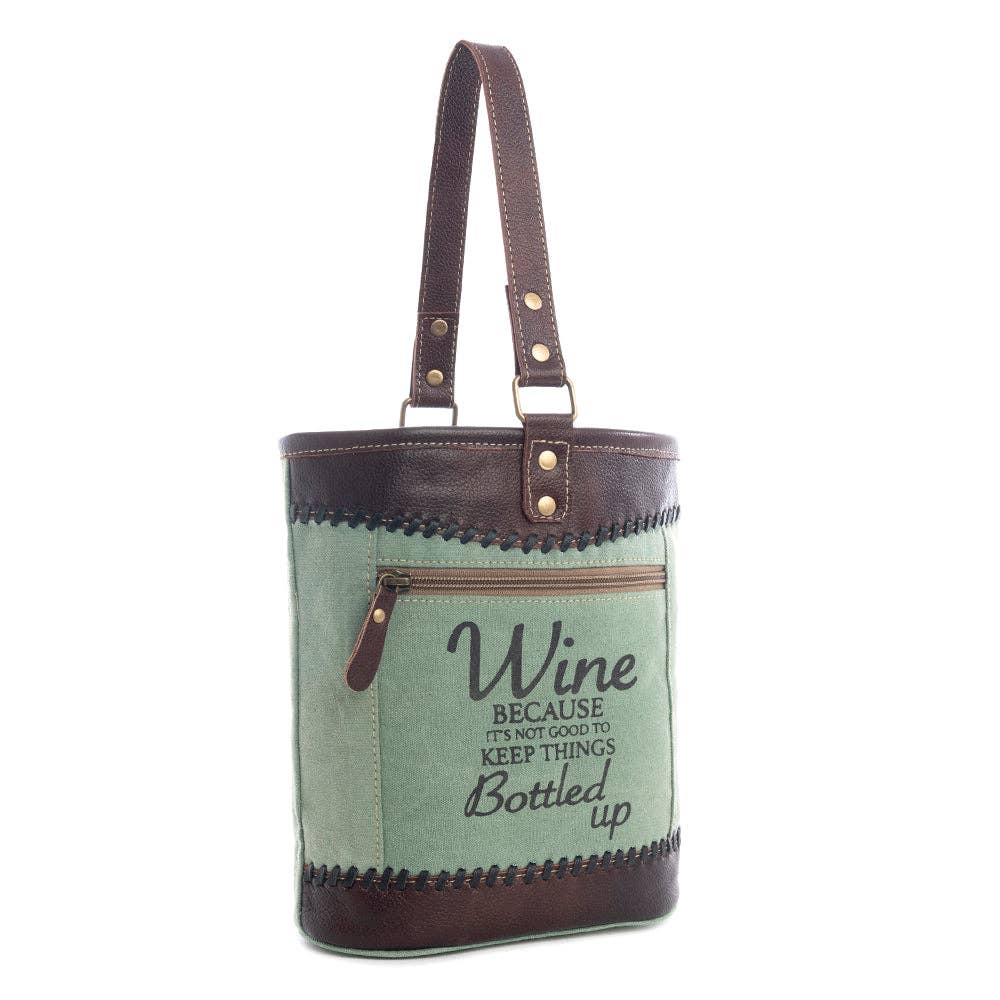 Bottled Up Double Wine Tote