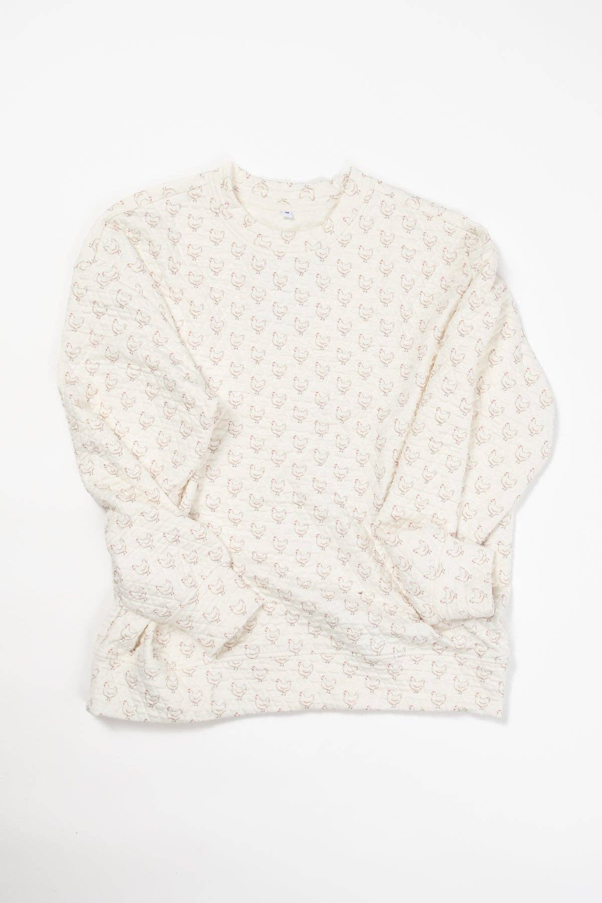 Cozy Coop Quilted Chicken Sweater