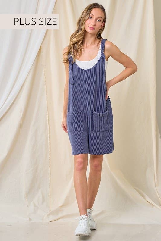 Everyday Ease Ribbed Romper