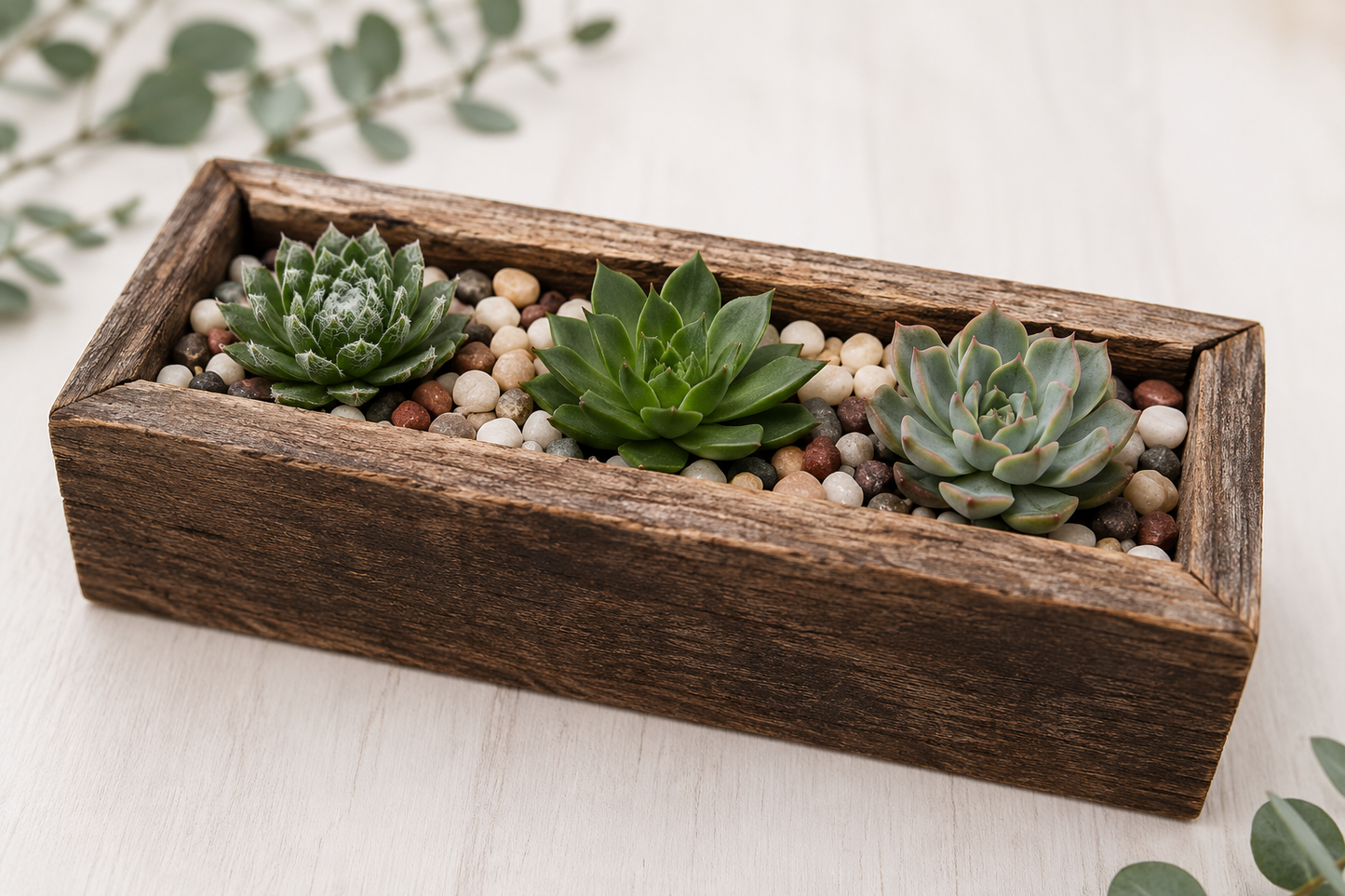 Rustic Charm Succulent Planter