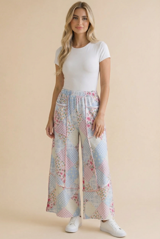 Meadow Patchwork Lounge Pants