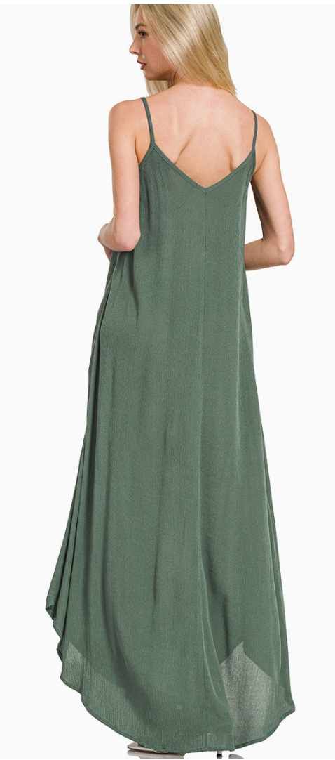 Forever Free Crinkle Maxi Dress