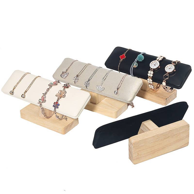 Flat Shape Bar Stand Jewelry Display for Bracelet Watch