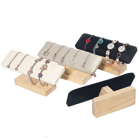 Flat Shape Bar Stand Jewelry Display for Bracelet Watch
