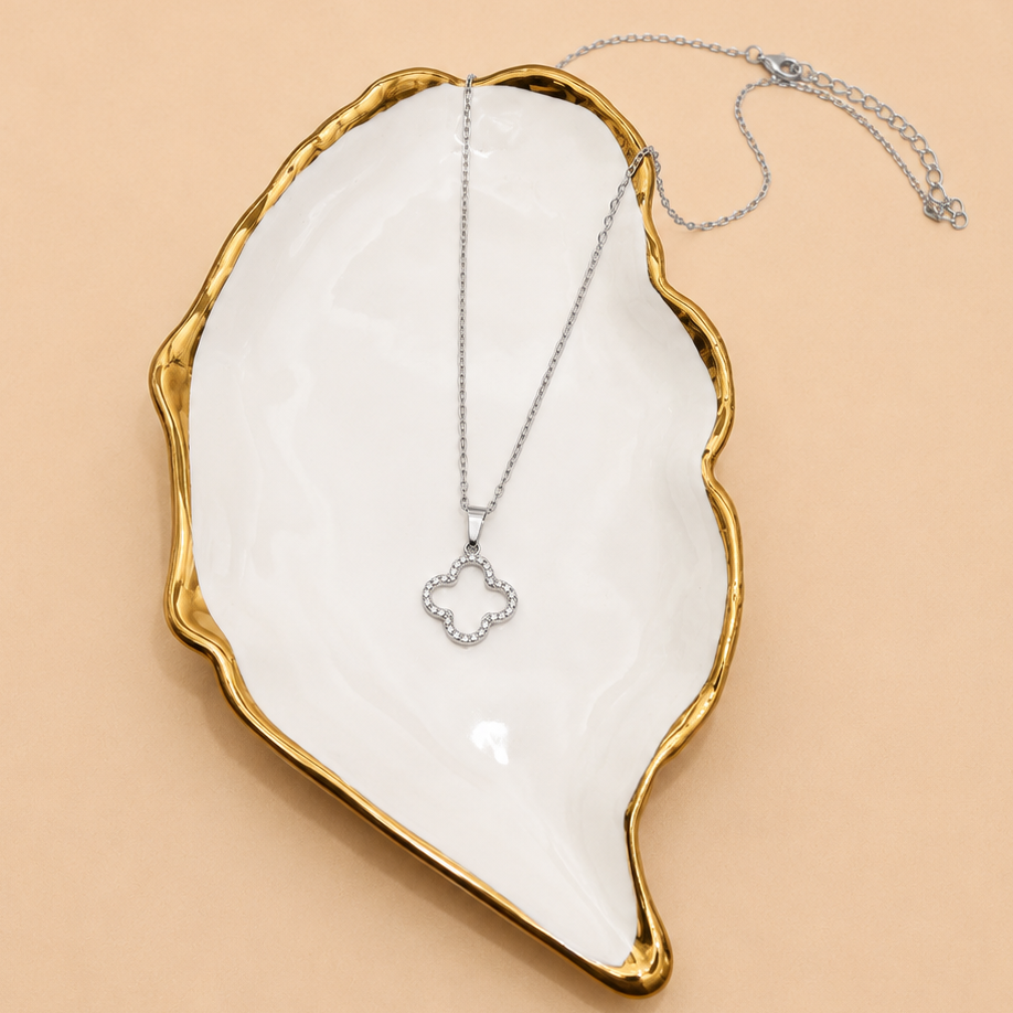 Lucky Clover Tarnish-Free Necklace
