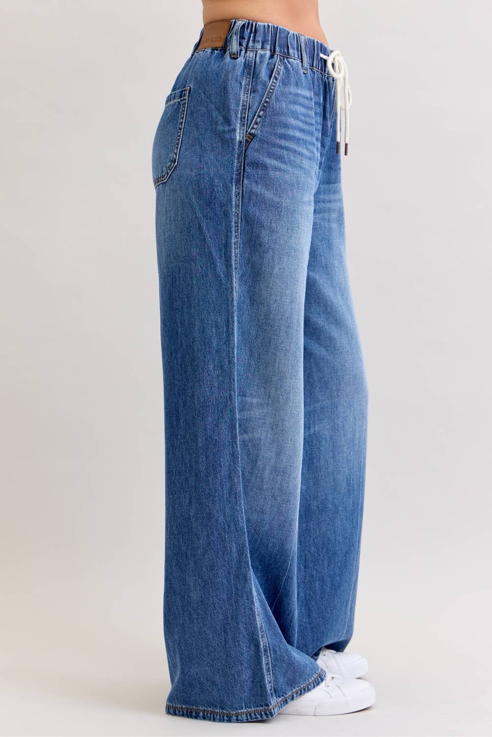 Judy Blue Easy Days Featherweight Palazzo Jeans