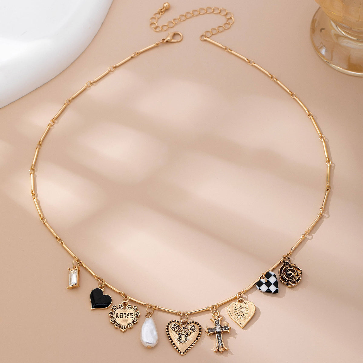 Golden Keepsakes Charm Necklace