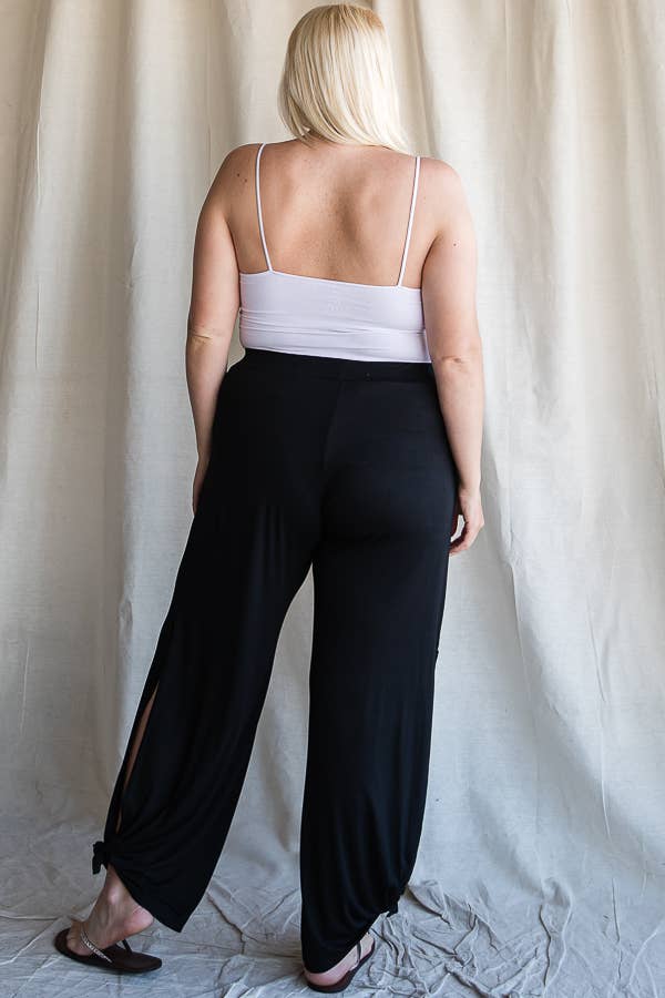 Everyday Comfort Split Hem Pants