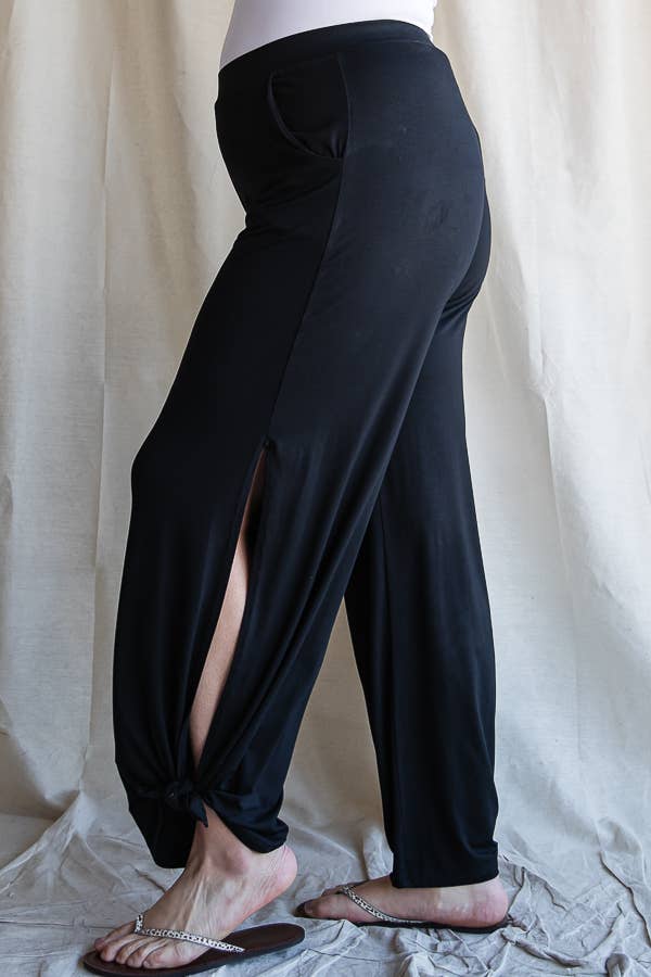 Everyday Comfort Split Hem Pants