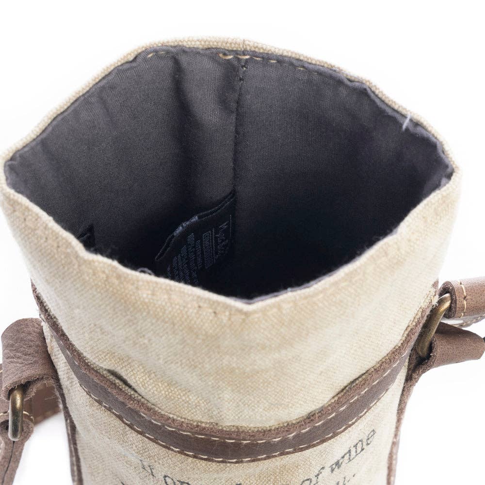 Sip Happens Wine Bottle Tote