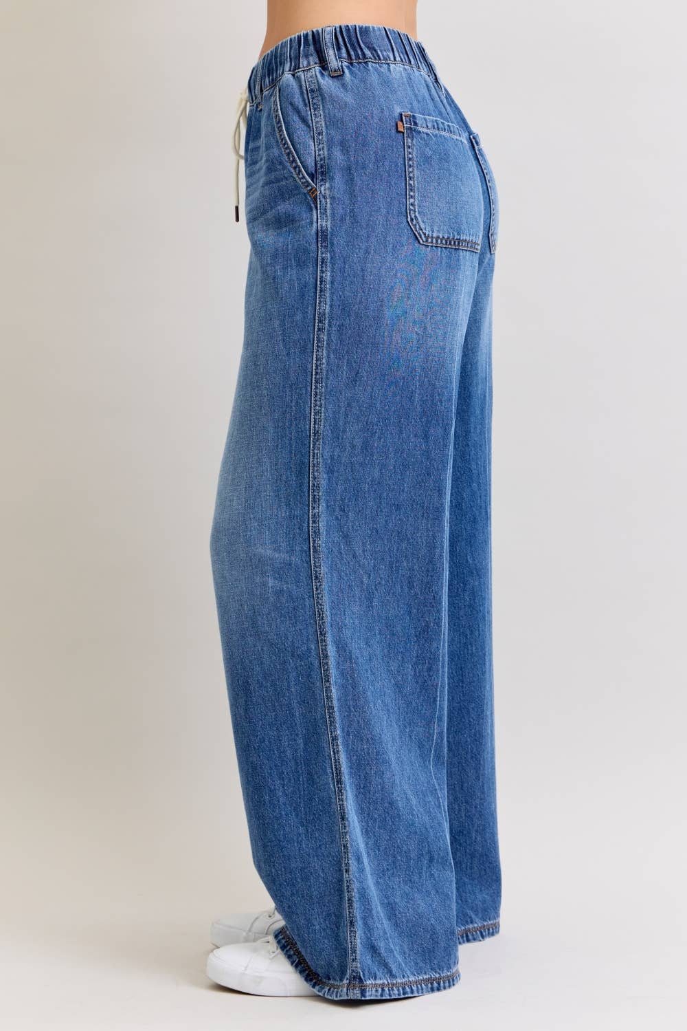Judy Blue Easy Days Featherweight Palazzo Jeans