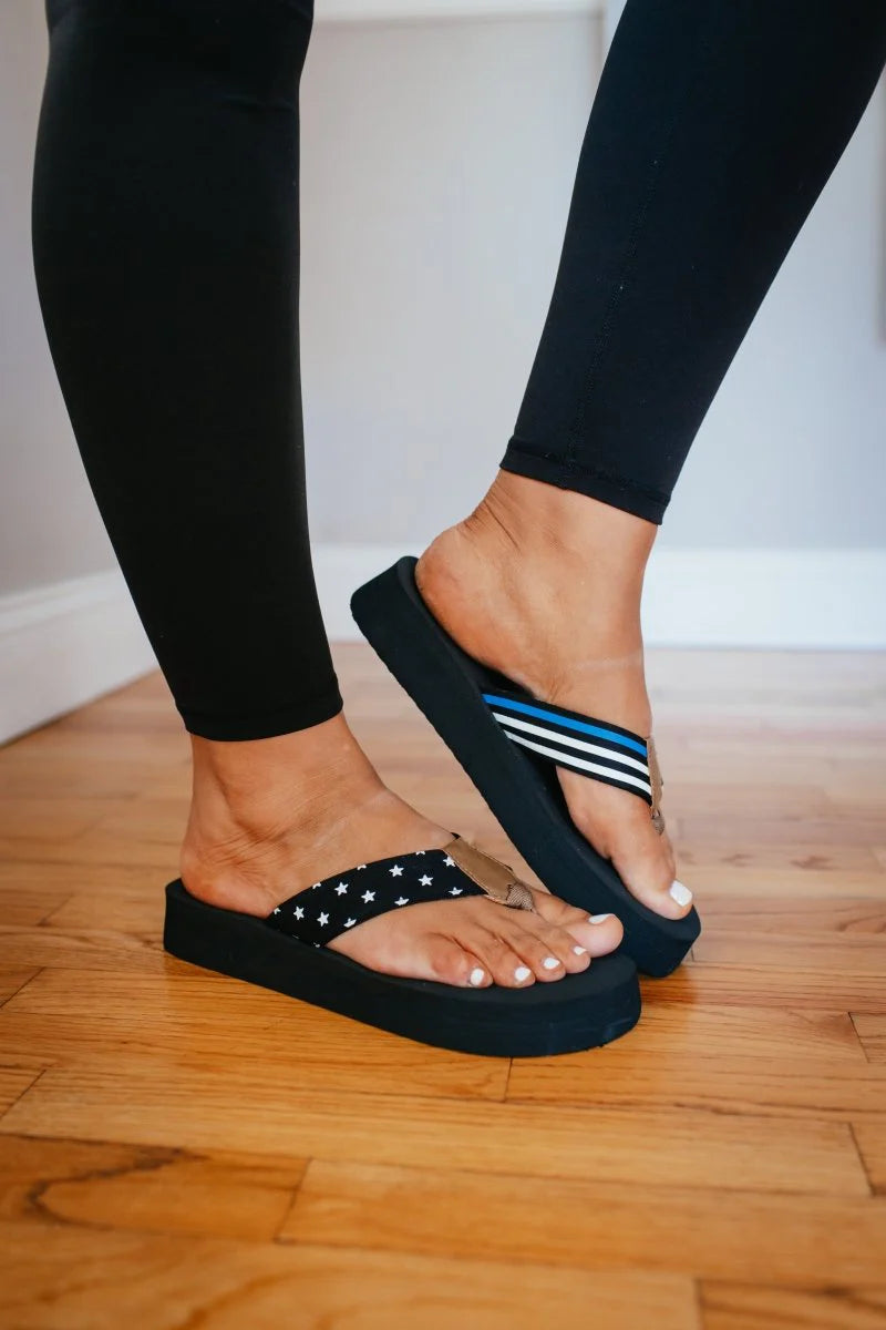 Corky's Liberty Lane Platform Sandals