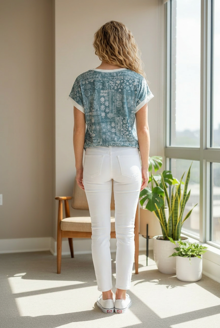 Sage Meadow Boho Top