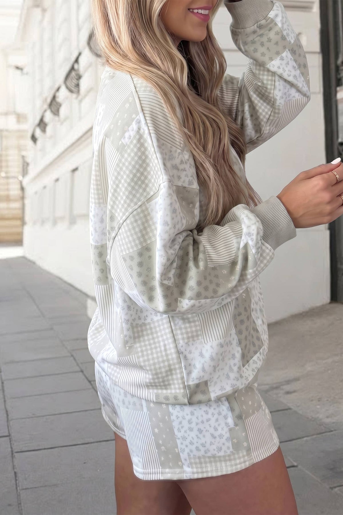 Sunday Stroll Floral Shorts Set