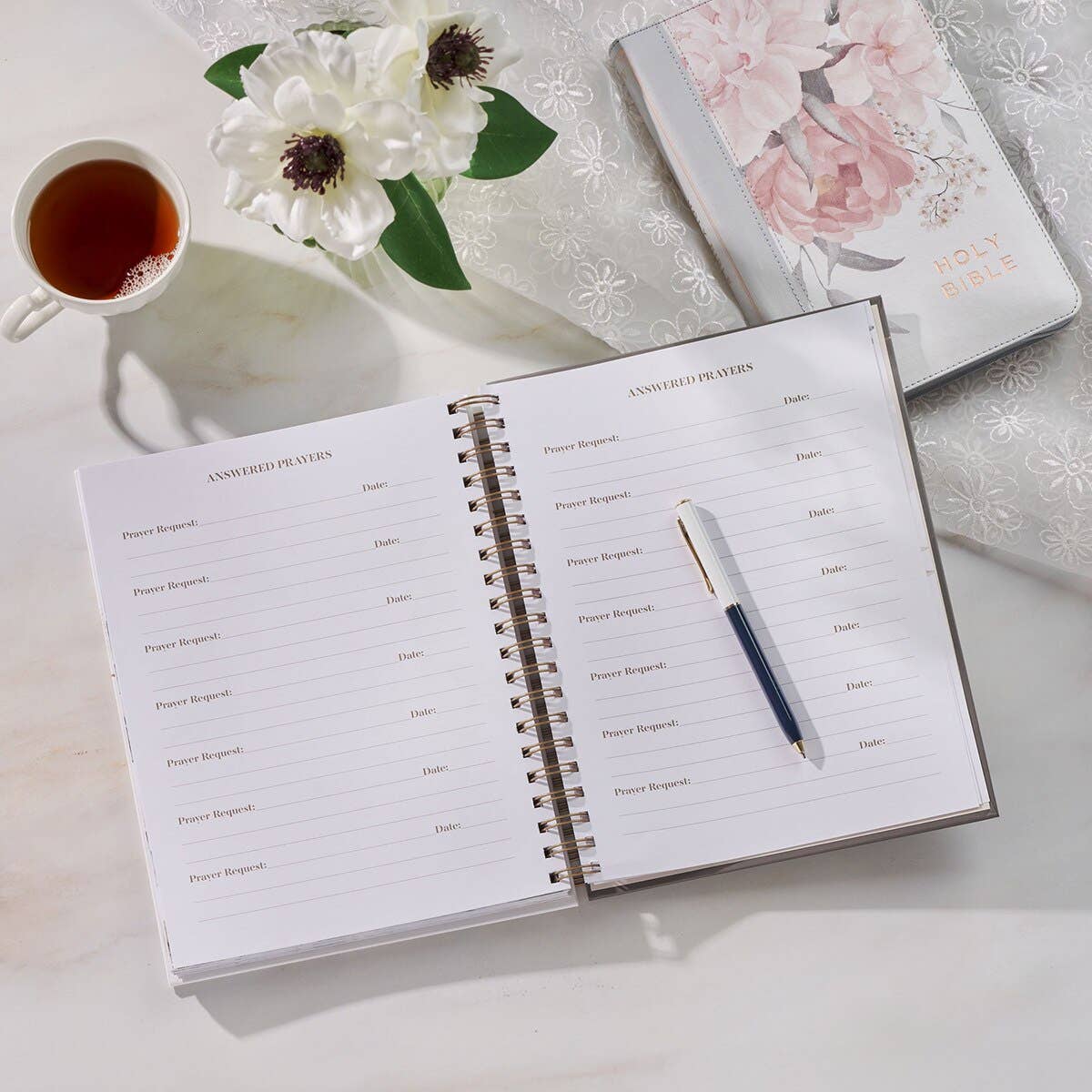 Praying the Promises of God Journal – 52-Week Guided Prayer Journal for Women
