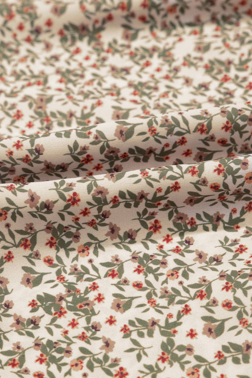 Sweet Meadow Floral Peplum Top